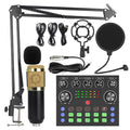 Professional Podcast & Studio Kit – Condenser Microphone BM800 + Audio Interface + Boom Arm + Accessories