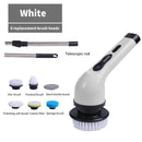 9-in-1 Electric Spin Cleaning Brush – Powerful Multi-Purpose Scrubber with LED Display