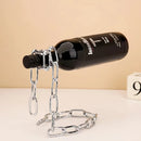 Creative Wine Bottle Rack Personality Rope Whisky Holder Serpentine Snake Suspension Chain Home Table Decoration Display Gifts