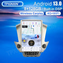 14.4 Inch Vertical 2K Screen For GMC Yukon / Chevroler Tahoe Suburban2014-2020 Car Android 13 Radio Head unit Multimedia Carplay