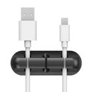 NNBILI Silicone USB Cable Organizer Cable Winder Desktop Tidy Management Clips Cable Holder for Mouse Headphone Wire Organizer