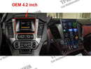 14.4 Inch Vertical 2K Screen For GMC Yukon / Chevroler Tahoe Suburban2014-2020 Car Android 13 Radio Head unit Multimedia Carplay