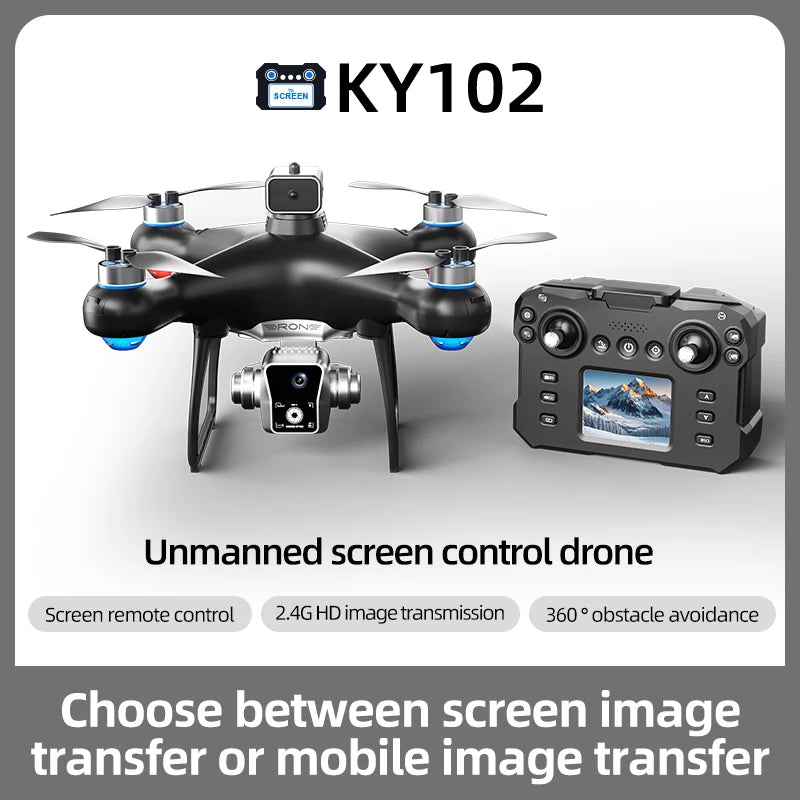 Xiaomi KY102 MAX Drone with 8K HD Dual Camera, 10000M Range, Brushless Motors, Obstacle Avoidance, 30 Min Flight Time, 5000M Remote Control – Foldable RC Quadcopter for Adults & Kids