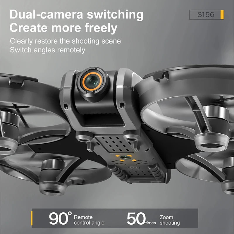 Xiaomi S156 Drone 8K Pro – 5G WiFi FPV, 47min Flight, 20KM Range, Obstacle Avoidance, 4.5" Screen Remote (2025)