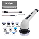 9-in-1 Electric Spin Cleaning Brush – Powerful Multi-Purpose Scrubber with LED Display