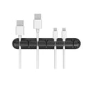 NNBILI Silicone USB Cable Organizer Cable Winder Desktop Tidy Management Clips Cable Holder for Mouse Headphone Wire Organizer