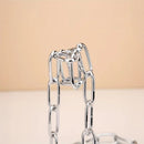 Creative Wine Bottle Rack Personality Rope Whisky Holder Serpentine Snake Suspension Chain Home Table Decoration Display Gifts