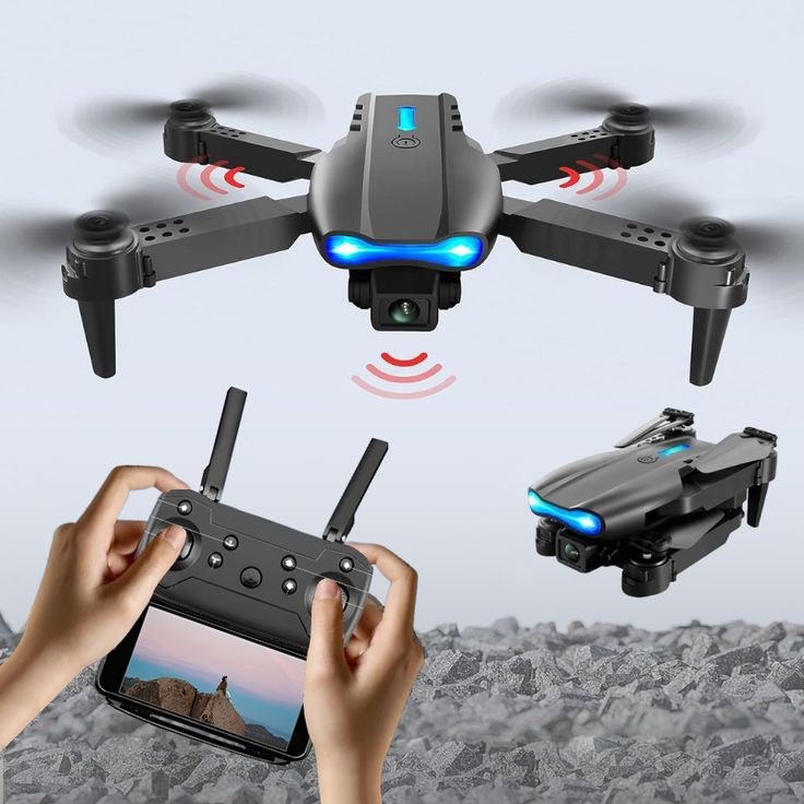 E99 Pro Drone Quadcopter Remote Control Handle Four Axis Aircraft HD 6K Photography UAV Altitude Fixation Helicopter Toys